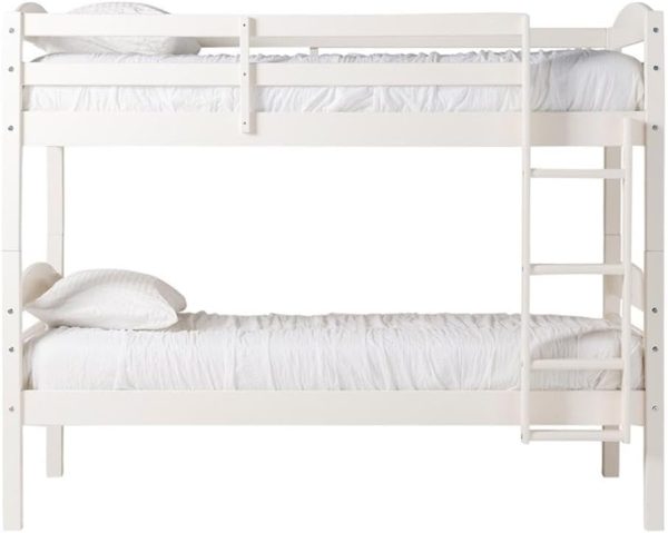 Walker Edison Della Transitional Twin-Over-Twin Bunk Bed Frame, Twin Size, Espresso - Image 33