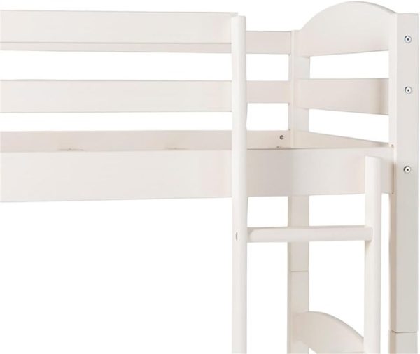 Walker Edison Della Transitional Twin-Over-Twin Bunk Bed Frame, Twin Size, Espresso - Image 38