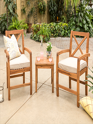 outdoor patio furniture sets wooden chairs x chair indoor acacia wood furniture 