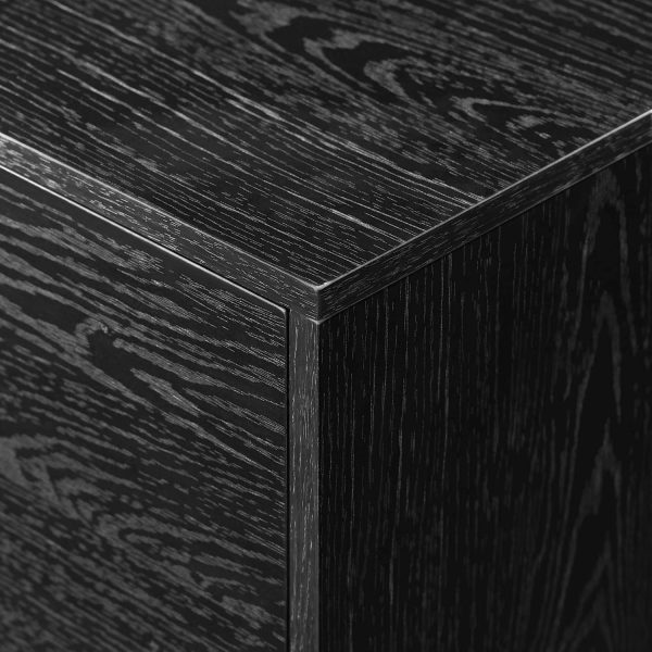 Walker Edison Nora Modern Minimal Open-Shelf TV Stand for TVs up to 90 Inches, 80 Inch, Dark Walnut - Image 18